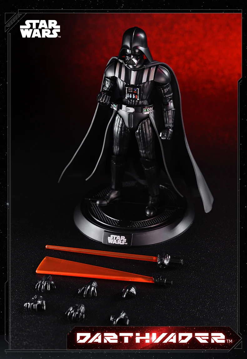 Star Wars Battle Bobblers Darth Vader E Luke Skywalker | Confezione Da 2 Figure Agganciabili Oscillanti E Combattenti Per Bambini 4+ - copertina