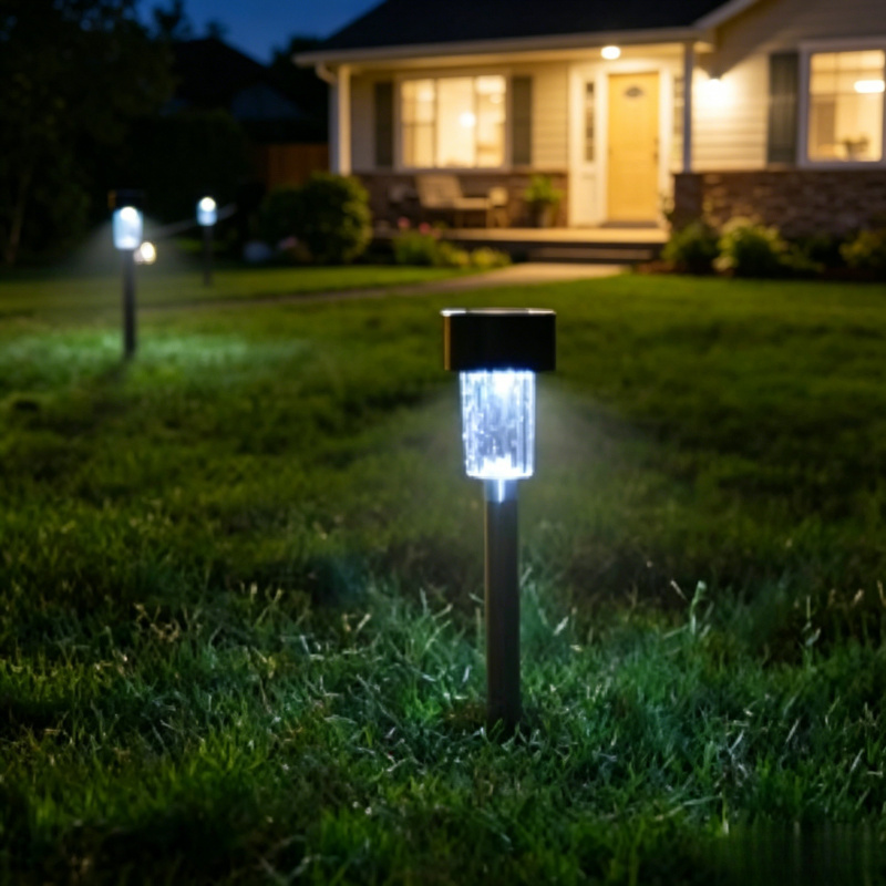 10Pack Solar Outdoor Garden Lantern Lights Solar Powered Waterproof Landscape Lighting for Pathway Yard Lawn Patio Decor