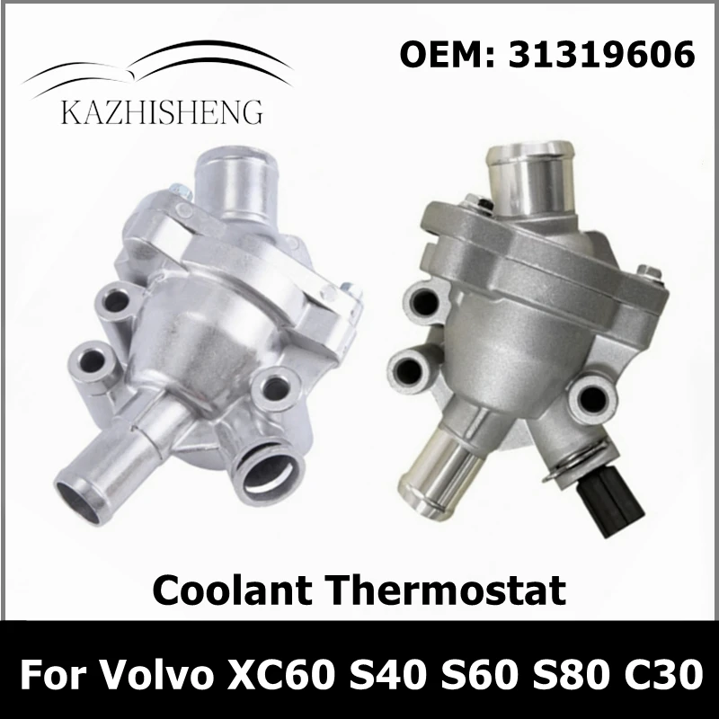 

31319606 Aluminum Coolant Thermostat for Volvo XC60 S40 S60 S80 C30 Cooling System