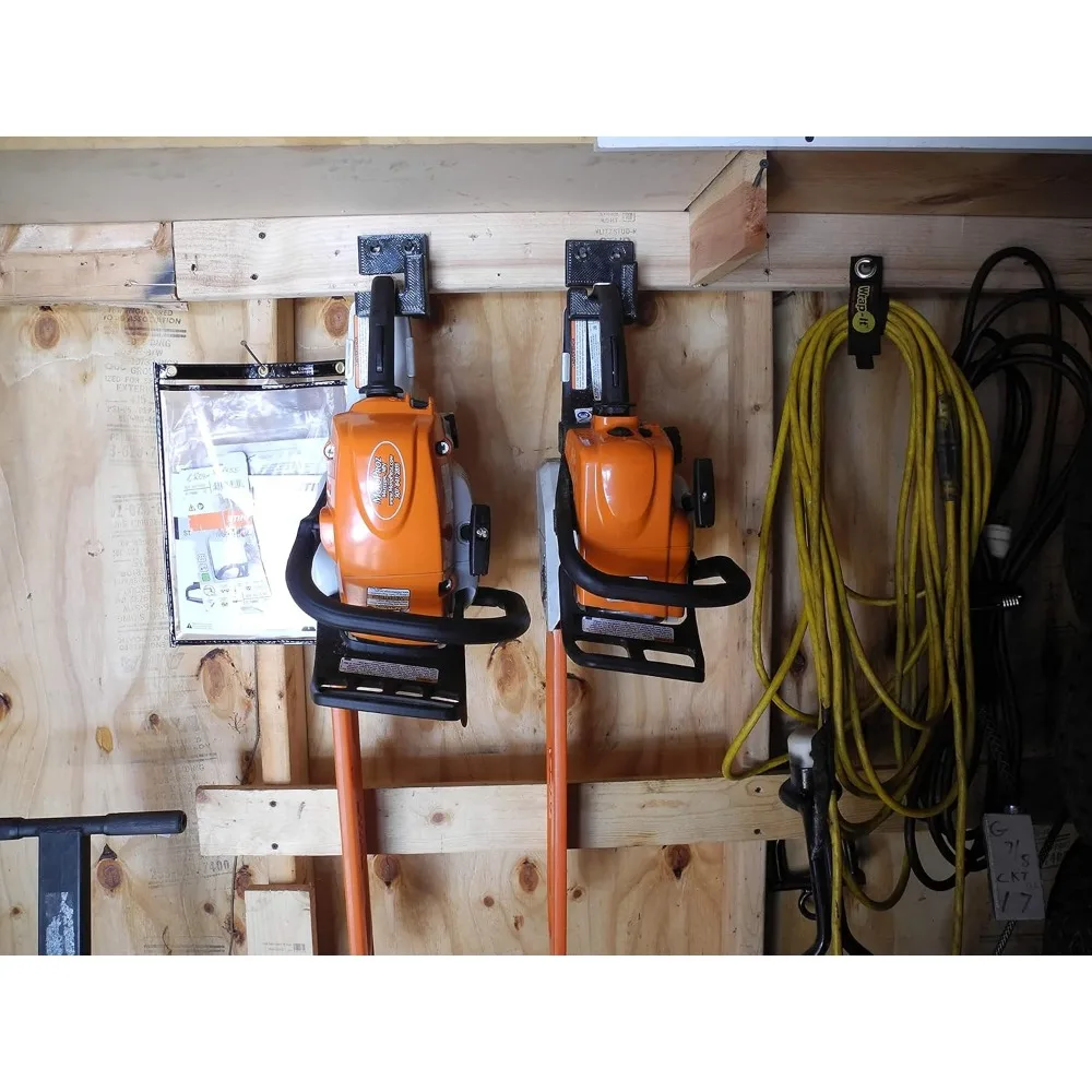 Electric Saw Wall Installation Bracket Hook Low Profile Chainsaw Wall Hanger saw wall hanger