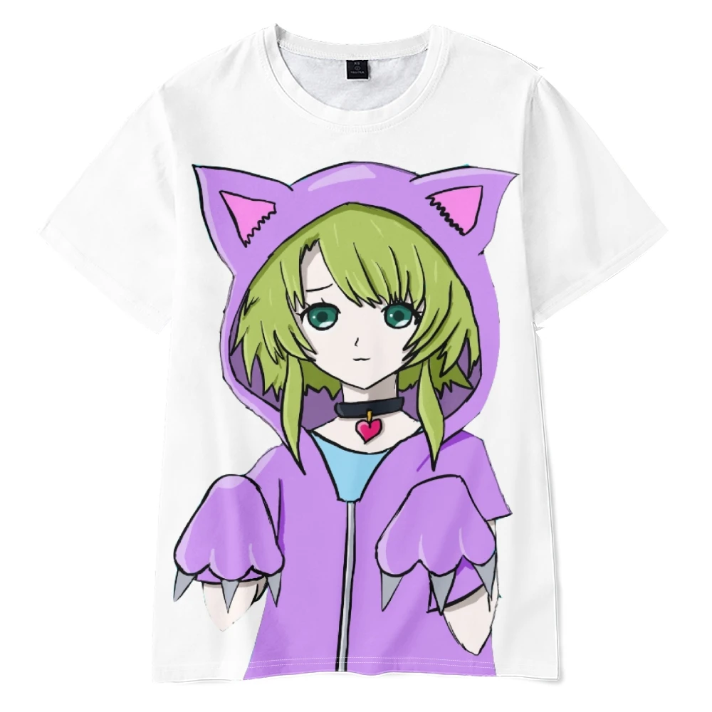 Kanna Kizuchi 3D T-Shirt Stampa Pullover Alla Moda Personalizzato Manica Corta Unico Harajuku Cool 3D Girocollo T-Shirt Kpop