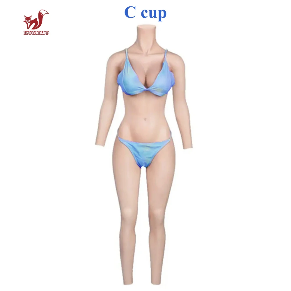 Forme Seno In Silicone IVITA – Coppa C-E Per Drag Queen, Crossdresser, Transgender – Beige/Bianco