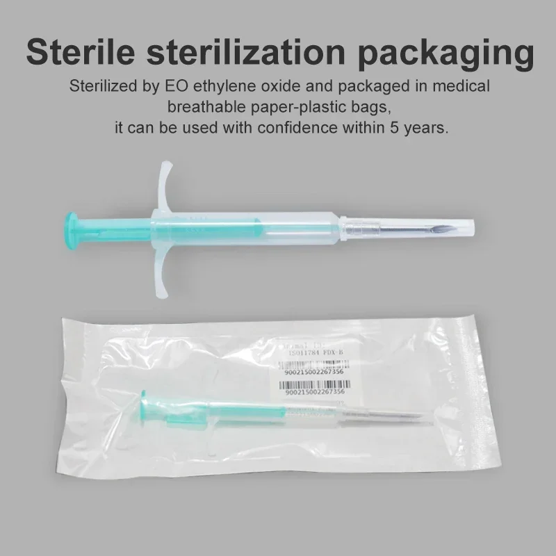 Pet Microchip Syringe 100pcs/Pack Pet EM4305 Microchip 134.2KHz FDX-B Animal ID Chip Animal Microchip Syringe International Standard