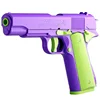Throw Shell Toy Gun Manual Pistol M1911 Anti-stress Fidget Gun Weapons Toy Cannot Shoot for Children Kids Adults 6