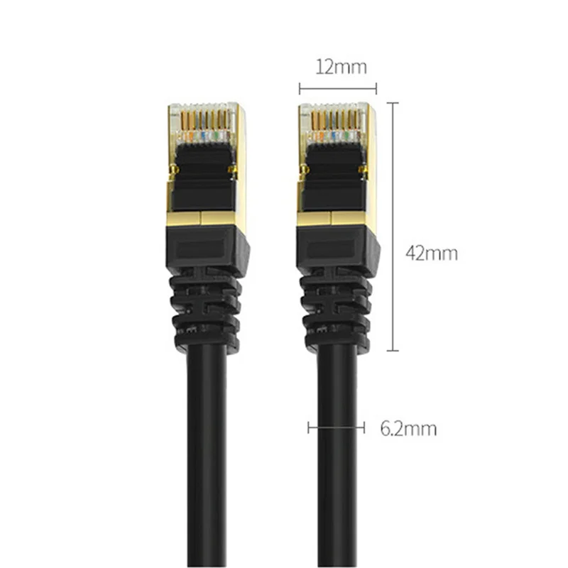 Cables de red 15 metros Cat 7 Ethernet Cable RJ45 Connector Lan Cabo RJ 45  Networking Wire Cat7 1M 2M 3M 10M For Router