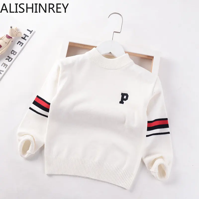 

2023 Autumn Winter New Kids Sweater Boys Pullover Sweater Children Clothing for Boys Cotton Baby Sweater Toddler Jumper 2-7y