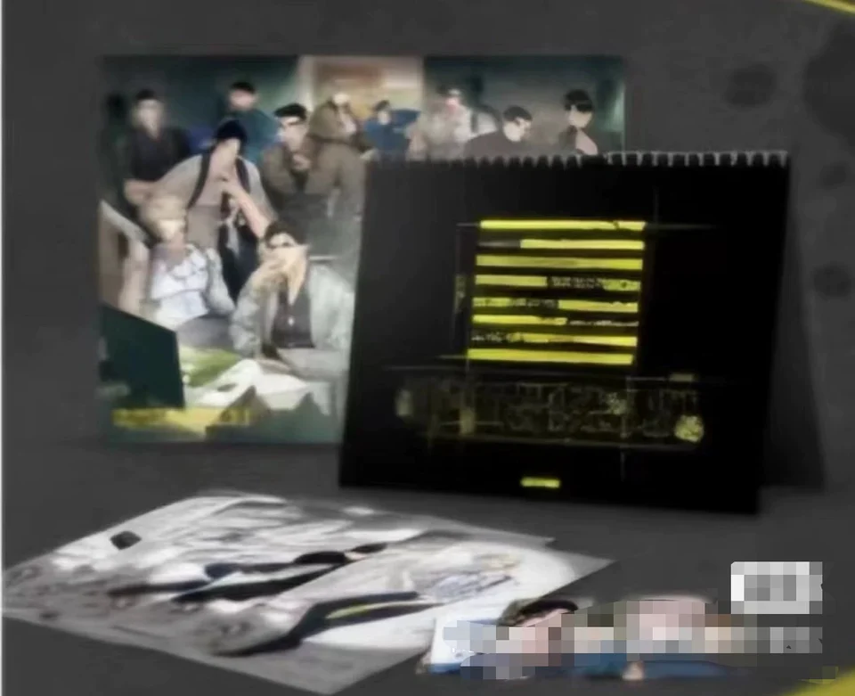 韓国BL 2023 LEZHIN 黒卯暦 黒虎暦 セット 韓国BL 2023 LEZHIN