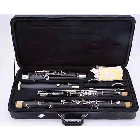 Best Sell Abs Bassoon Good Quality ABS Resin Body C Tone Bassoon With Silver Plated Keys (JBSS-200)