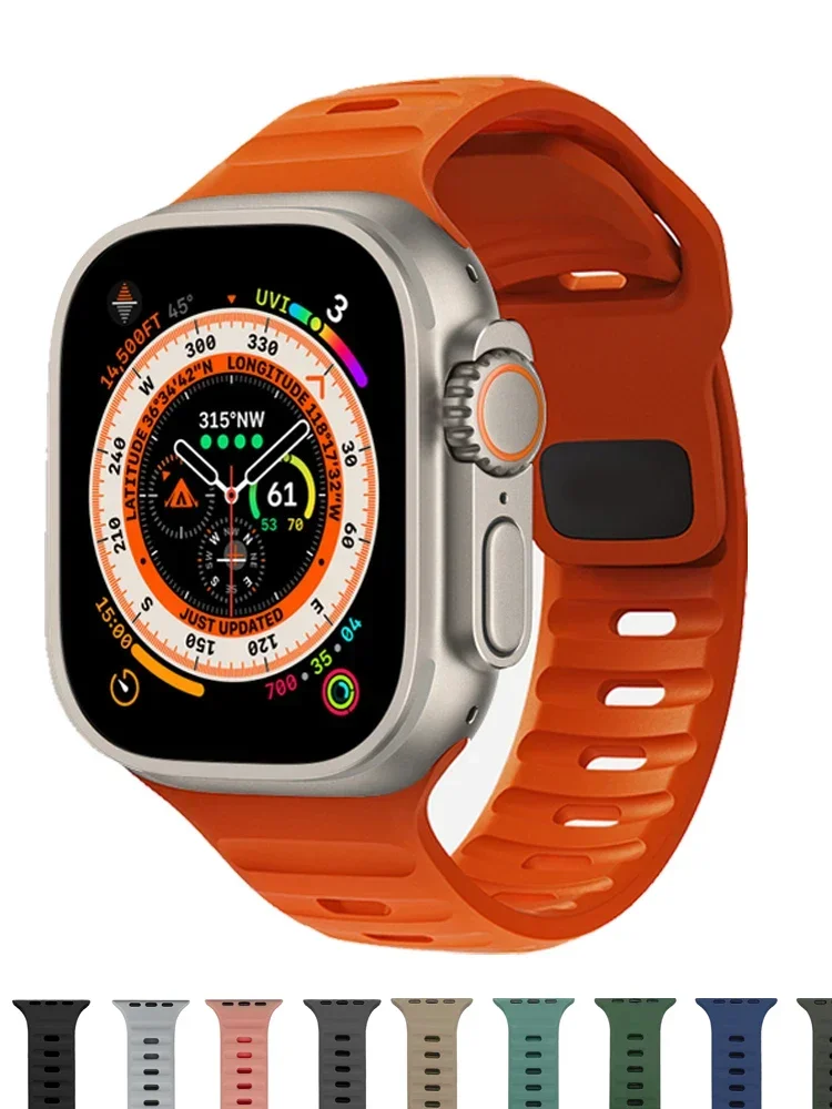 HKS Oil Slick Apple Watch Band - Large