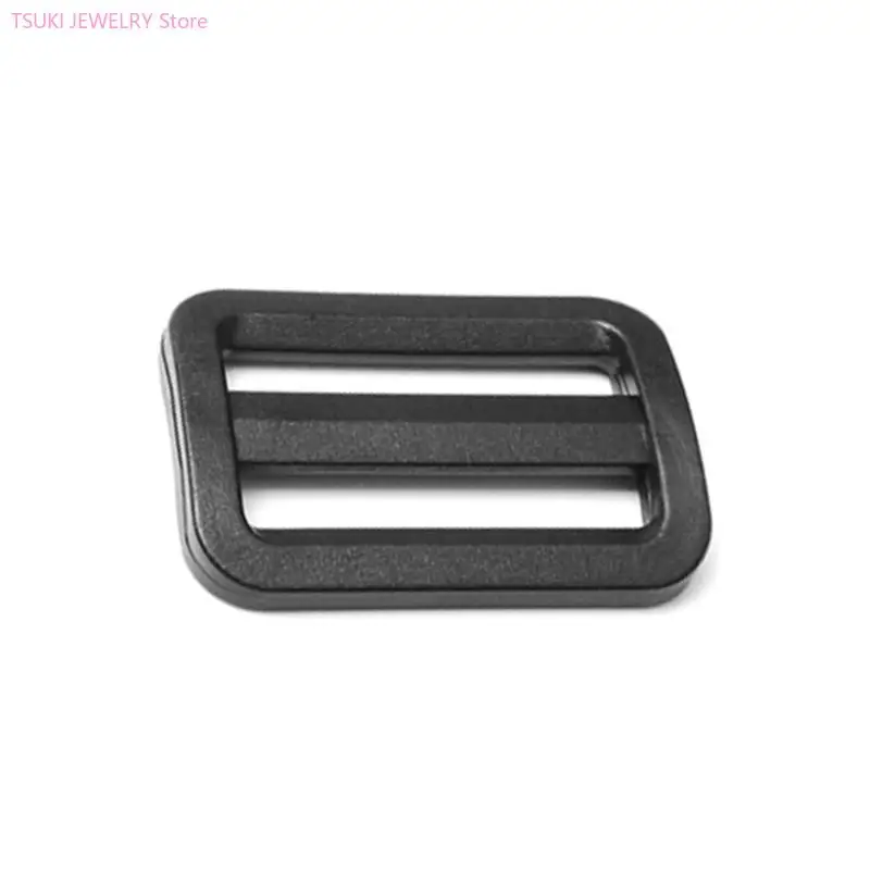 10 Stück 16/20/25 mm Kunststoff Tri-Glide Slide Schnalle verstellbares Gurtband Triglides Sliplock Slider Knöpfe für Gürtel Rucksack Taschen Teil – Detail 9