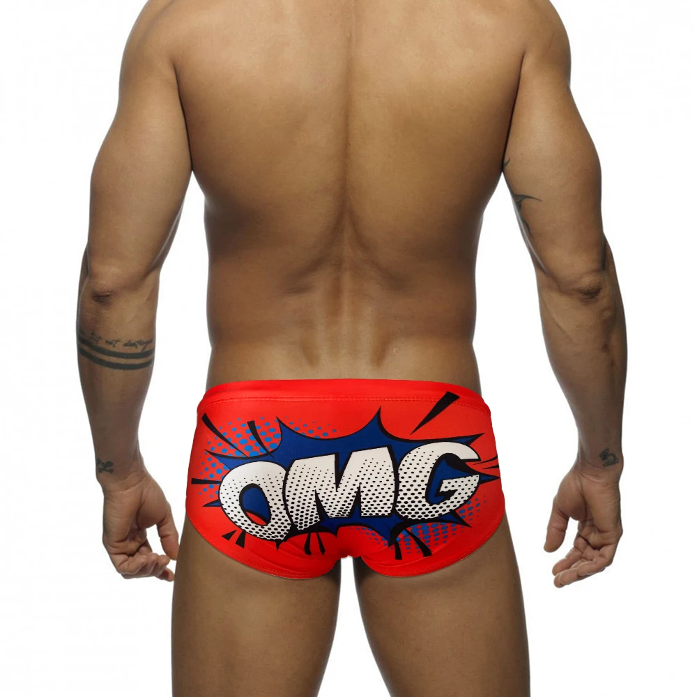 Men Swimwear Low Waist Swimming Briefs Bikini Bathing Trunks mens swimsuits