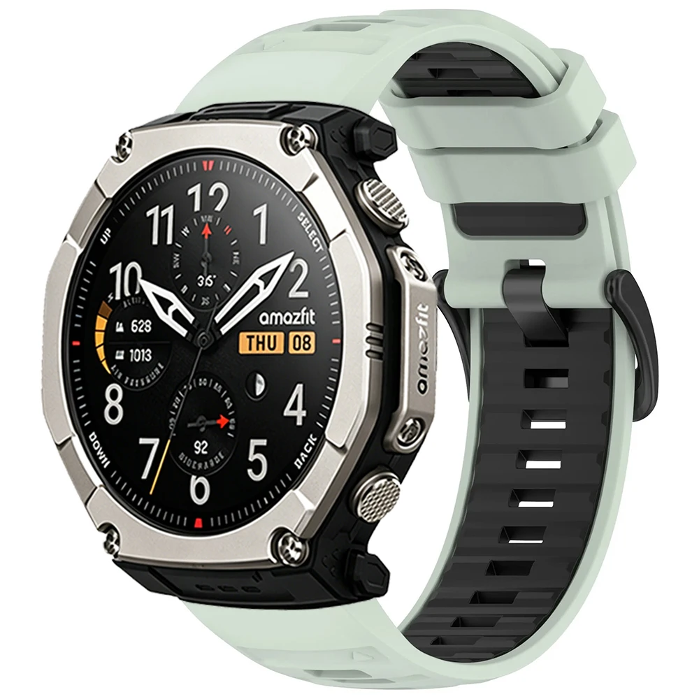 Durable Multi-Size Silicone Outdoor Watch Strap - Quick Fit Design