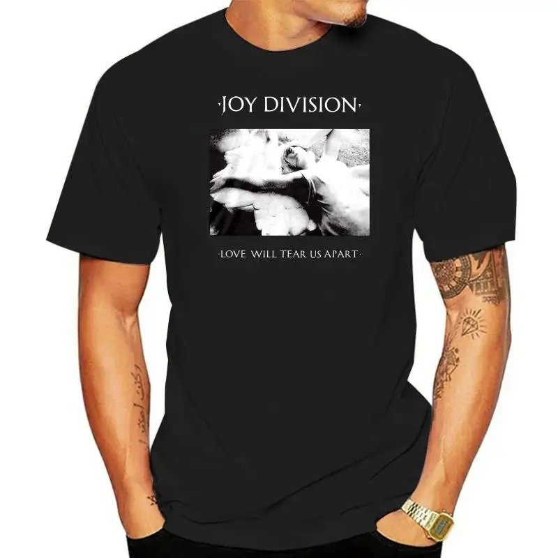 Authentic Joy Division Love Will Tear Us Apart Album Cover Art Top Tee T Shirt Top Unisex Uomo Donna Top T-Shirt