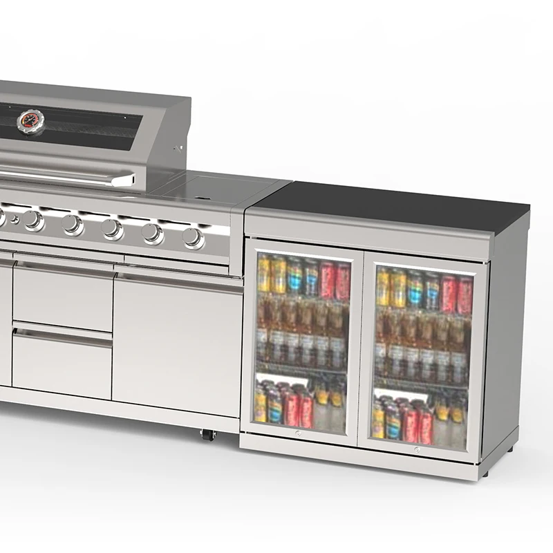 Carrello da cucina mobile FOODLINE con lavello e secchio - immagine 2