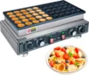 Mini Pancake Maker Machine, 50PCS Electric Nonstick Dutch Pancake Maker 110V 1600W, Commercial Muffin Maker with 2 Thermostats & 1