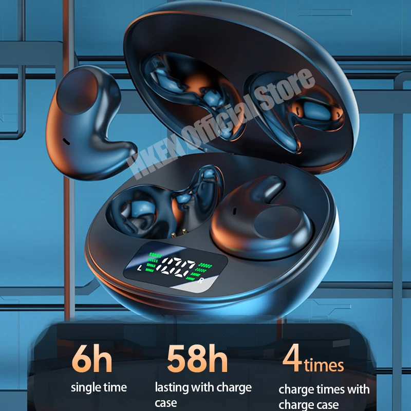 미니 TWS 블루투스 이어폰, 소음 감소 이어버드, 스포츠 무선 헤드폰, 모든 스마트폰용 HIFI 사운드 헤드셋