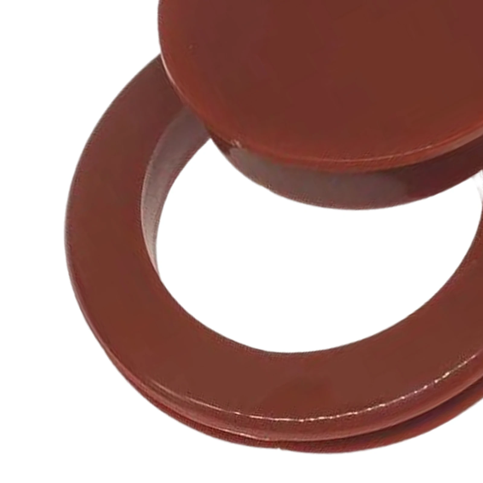 Silicone Umbrella Thicker Hole Ring Plug and Cap Set Glass Outdoors Patio Beach Table Clear