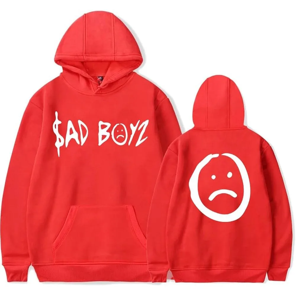 Moletom com capuz para homens e mulheres, Junior H $ ad Boys, Pulôver de manga comprida, Roupas da moda 2024