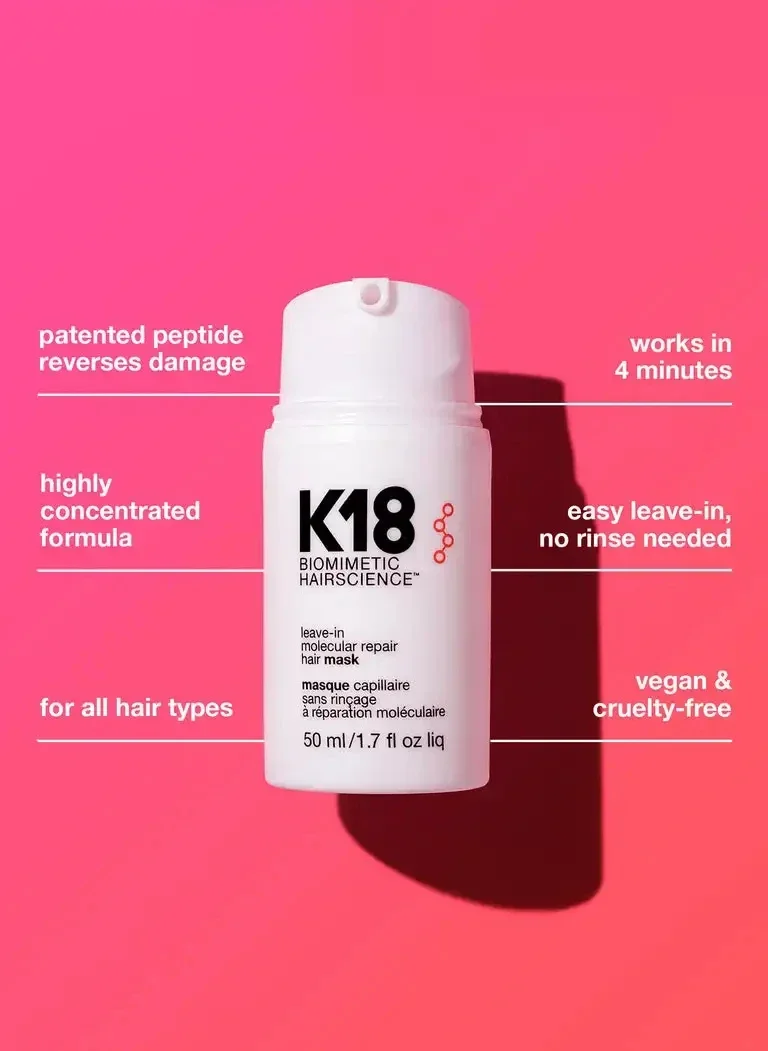   ũ, Leave-in  ȸ ĸ  ջ, ε巯 ,   Ŀƾ ų, K18, 50ml, 3 