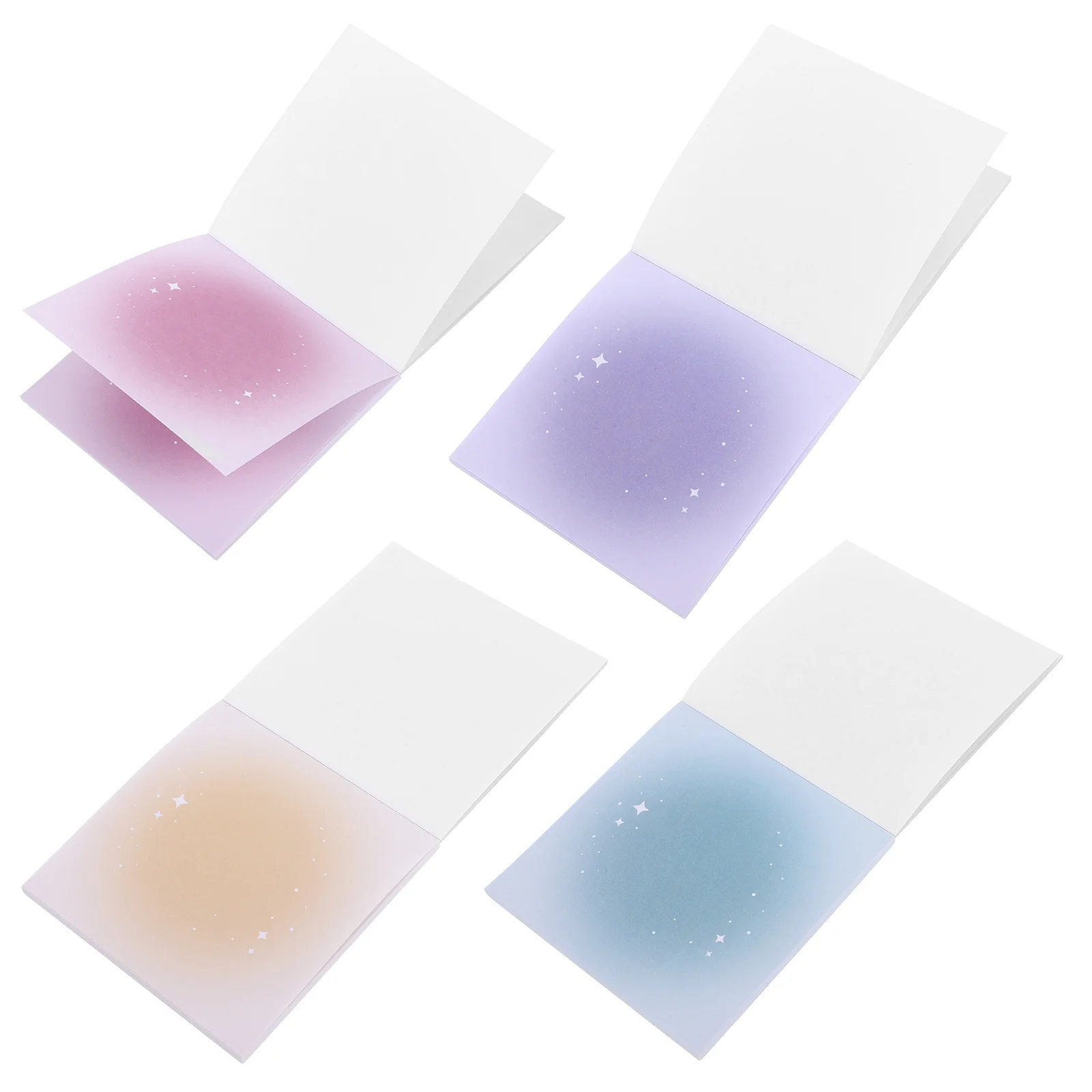 

4 Books of Students Memo Pads Small Note Pads Memo Pads Message Paper Memo Pads