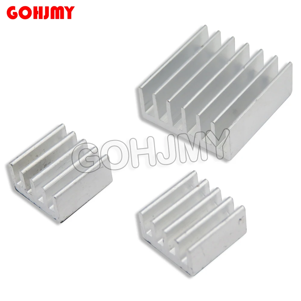 10Set Adesivo Raspberry Pi 3 Dissipatore Di Calore Cooler Kit Dissipatore Di Calore In Alluminio Puro Radiatore Per Raffreddamento Raspberry Pi 2 B