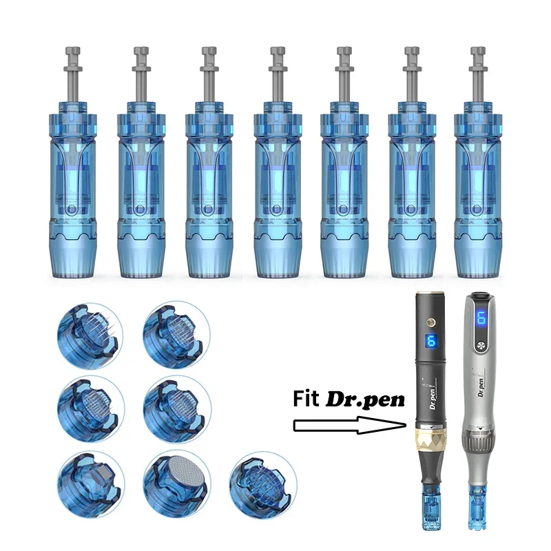 5/20pcs Dr Pen M8S Cartridge Needle 12/ 18 /24 /36 /42 Pin Nano Bayonet Cartridge Replacement Head For Dr. pen M8S /A8S /A11 microneedling needle cartridge microneedling cartridge bayonet needle