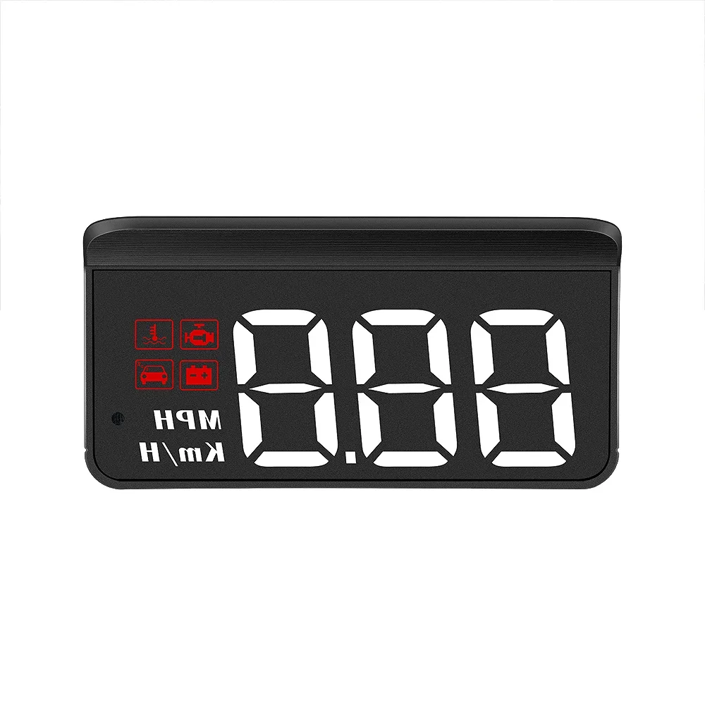 앞 유리 프로젝터 M3 HUD OBD2 속도계 헤드 업 디스플레이 운전 컴퓨터 속도 과속 경보 수온 전압