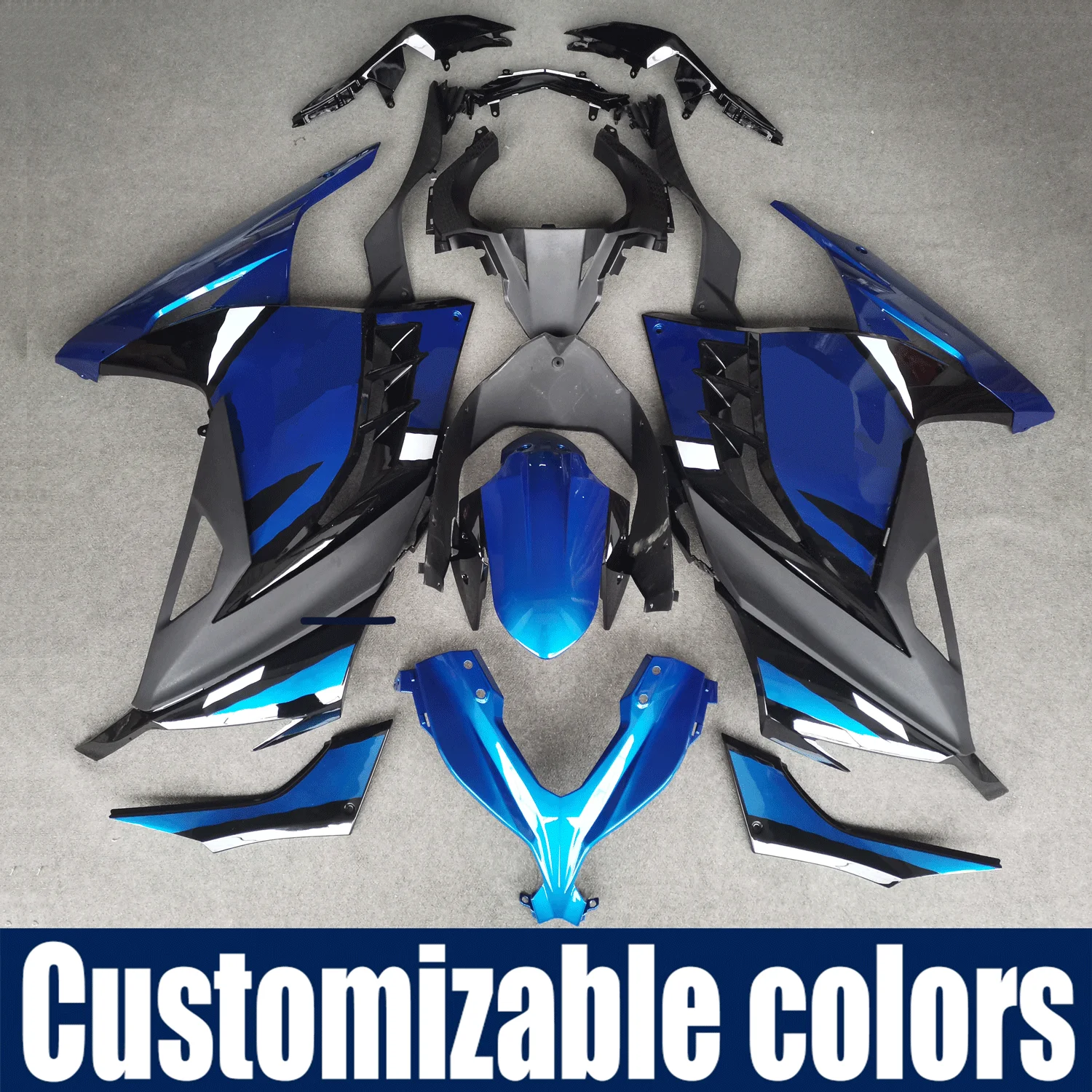 

Fit For 2013 - 2017 Kawasaki Ninja 300 EX300 Motorcycle ABS Injection Fairing Set Bodywork kit NINJA300 EX 300 2016 2015 2014 13