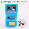 MEC-100 Multi-meter Transistor Tester LCD Diode Triode Capacitance Meter Auto Range Analyzer Resistance Capacitor Circuit Tester 4