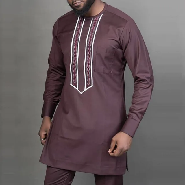 Dayo Long Sleeve Dashiki Outfit