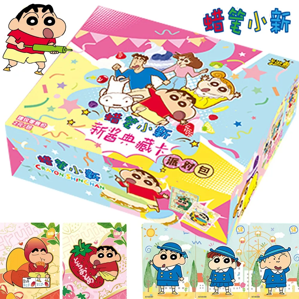 

Новейшие фигурки Crayon Shin-Chan карты для фанатов японского аниме главный герой нохара Мисе Хироши семейный стол игрушки подарок для детей