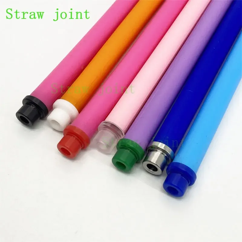 510 Stainless Steel POM Medium Shaped Dripper Straw Joint 1PCS