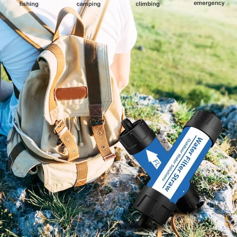 Mini Mini Water Filter Straw Straw Purifier Purification Water Filter Survival TUP Drinking Water Filtering Straw Camping