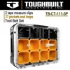 TOUGHBUILT TB-B1-O-30 11-Compartment Large Plastic Small Parts Organizer Includes 8 Deep Bins and 4 Dividers 3