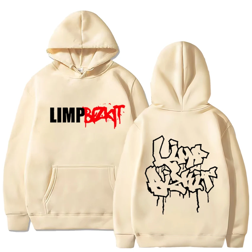 Best Famous Limp Bizkit $3 Bill Graphic Hoodie Male Fleece HarajukuClothing Autumn Winter Men Women Vintage Gothic Rock Hoodies 3