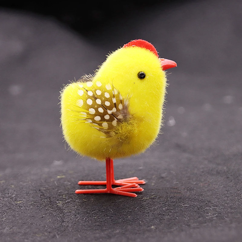 60 Stück Mini Osterküken Aus Plüsch – Süße Dekoration Für Ostern, Partys & Geschenke (3 Cm)
