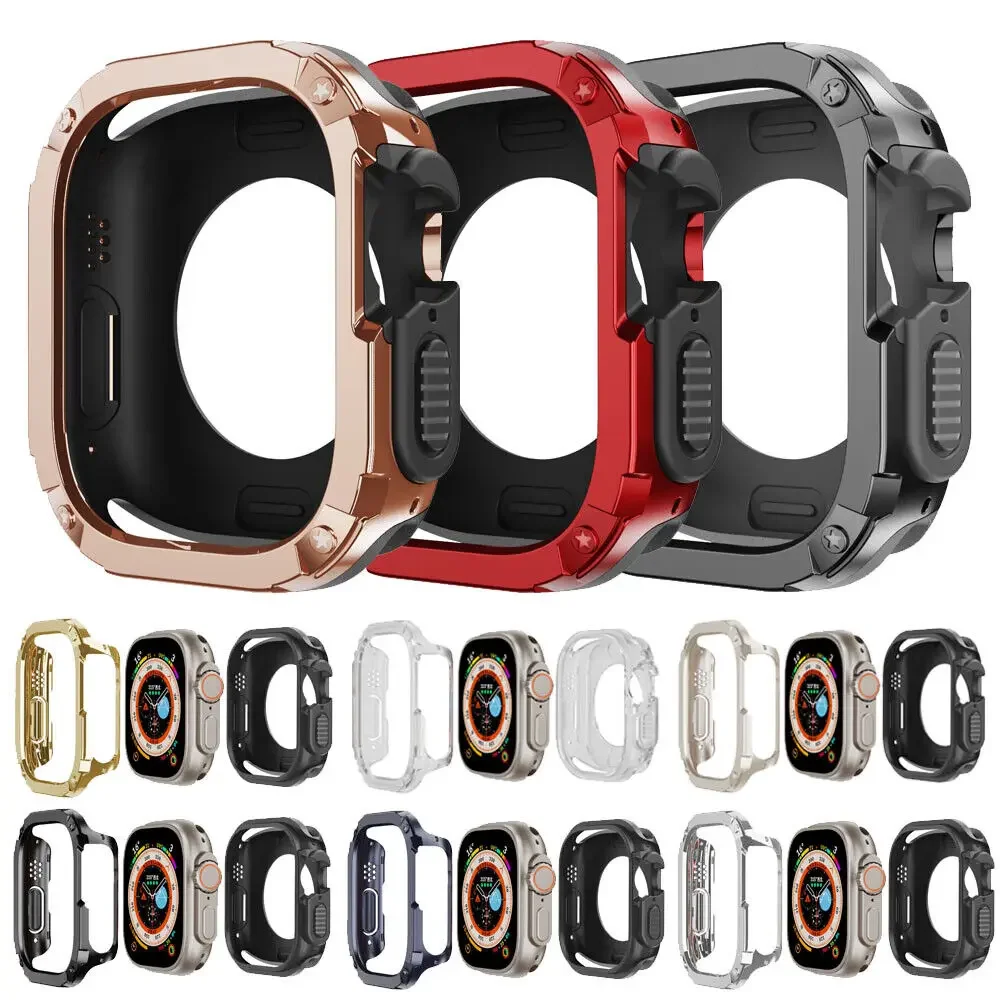 Rugged Shock-Resistant Apple Watch Case - No Screen Protector