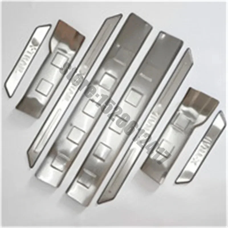 Car Styling Per Nissan X-Trail T31 2008-2013 Piastra Scuff In Acciaio Inossidabile/Davanzale Della Porta Davanzale Della Porta Protezione Sills Piastr