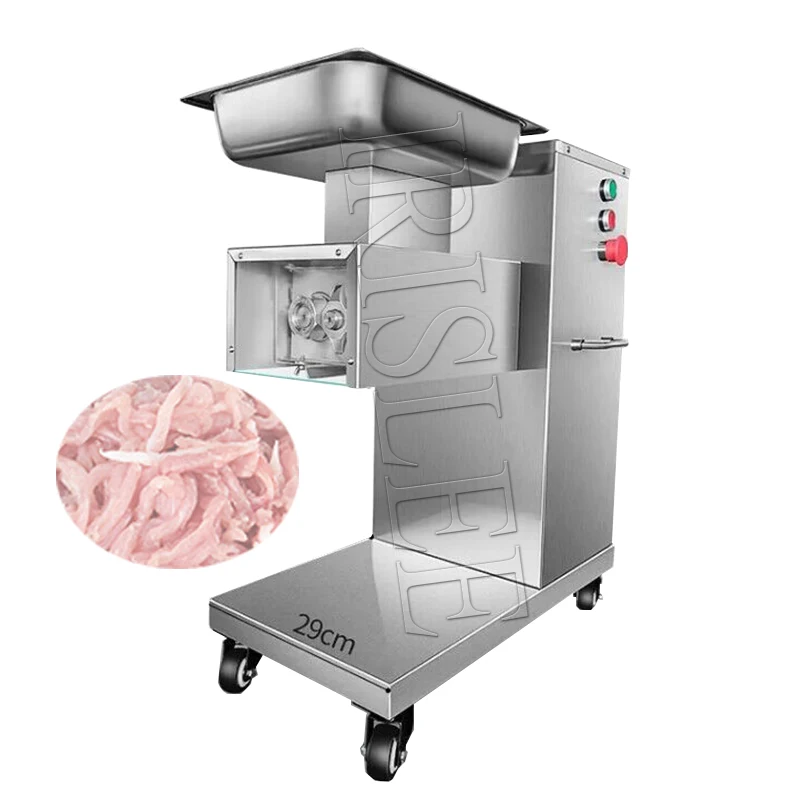 

Commercial Meat Slicer Electric Desktop Meat Cutter Stainless Steel Canteen Meat Cutting Cut Vegetables Machine