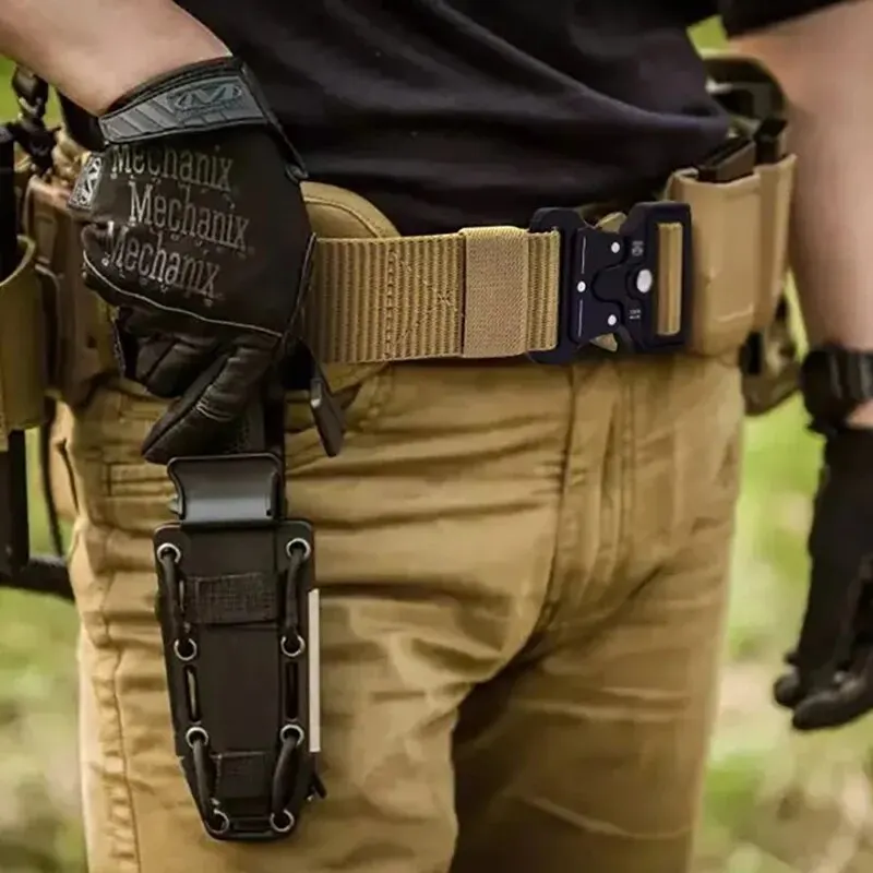 Men' Belt Outdoor Multi Function Canvas For Nylon Male Belts Women' Sports...