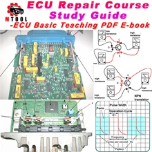  ECU Repair Course Study Guide ECU Basic Teaching PDF Ebook PDF File For EPROM TEST Progranmming SMD Digital Central Simulator 