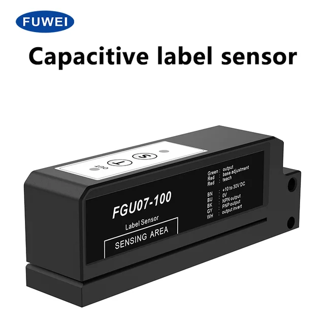FUWEI FGU07-100 Transparent Label Detection for Labeling Machines Electric Eye Slot Type Label Sensor 2