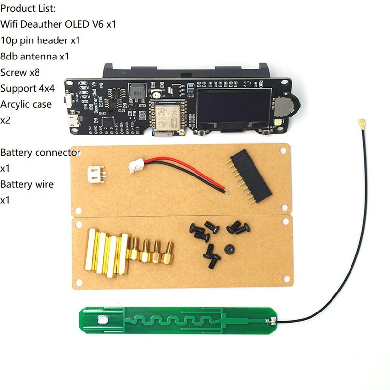 Wifi Deauther Deauther Monster ESP8266   18650 ͸ ؼ ȣ 4MB ESP-07