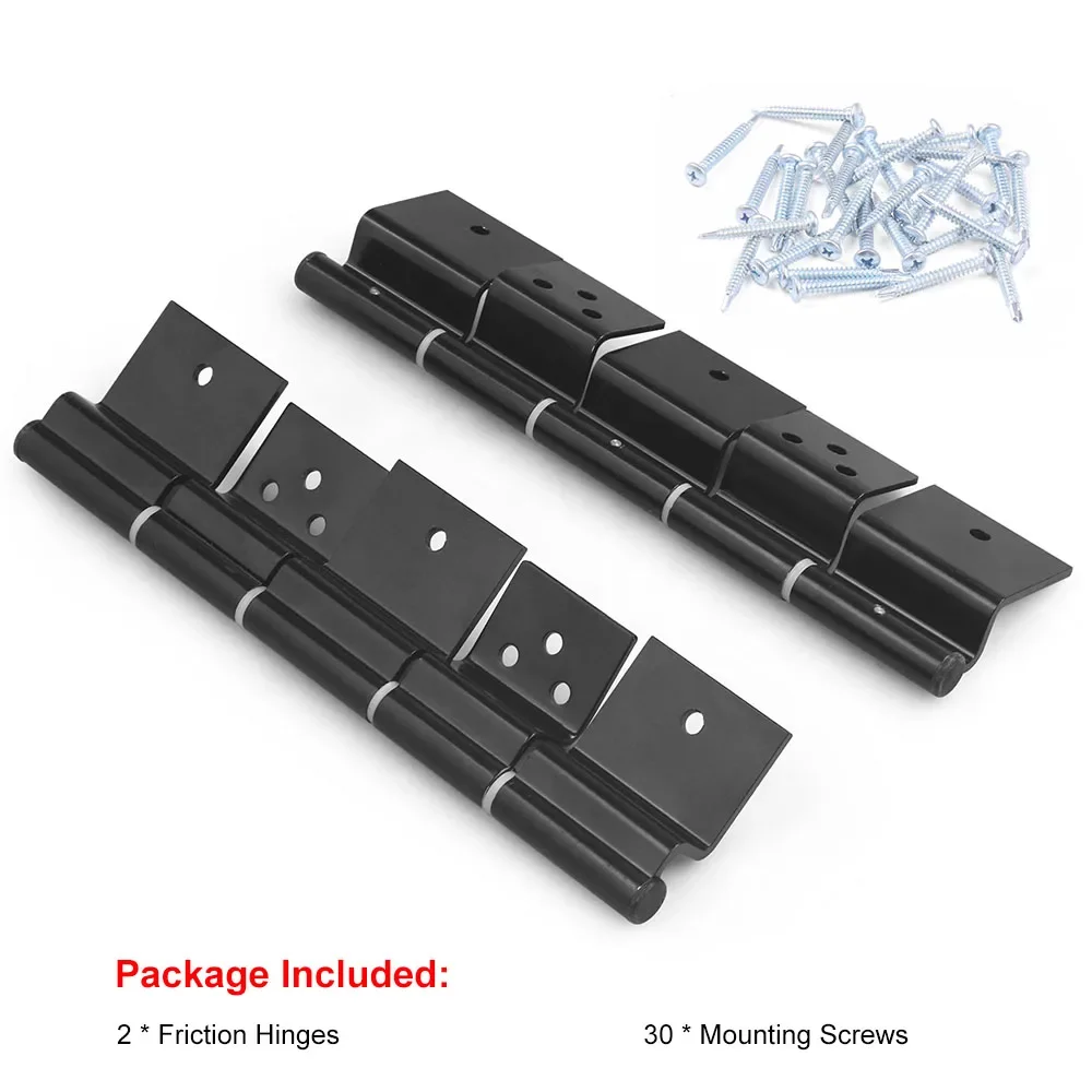 Lippert Components RV Entry Door Friction Hinge Kit for 5th Wheel Travel Trailer and Motorhome hot sales rv part anti slip manual pull out aluminum caravan double step ladder travel trailer entry doorway