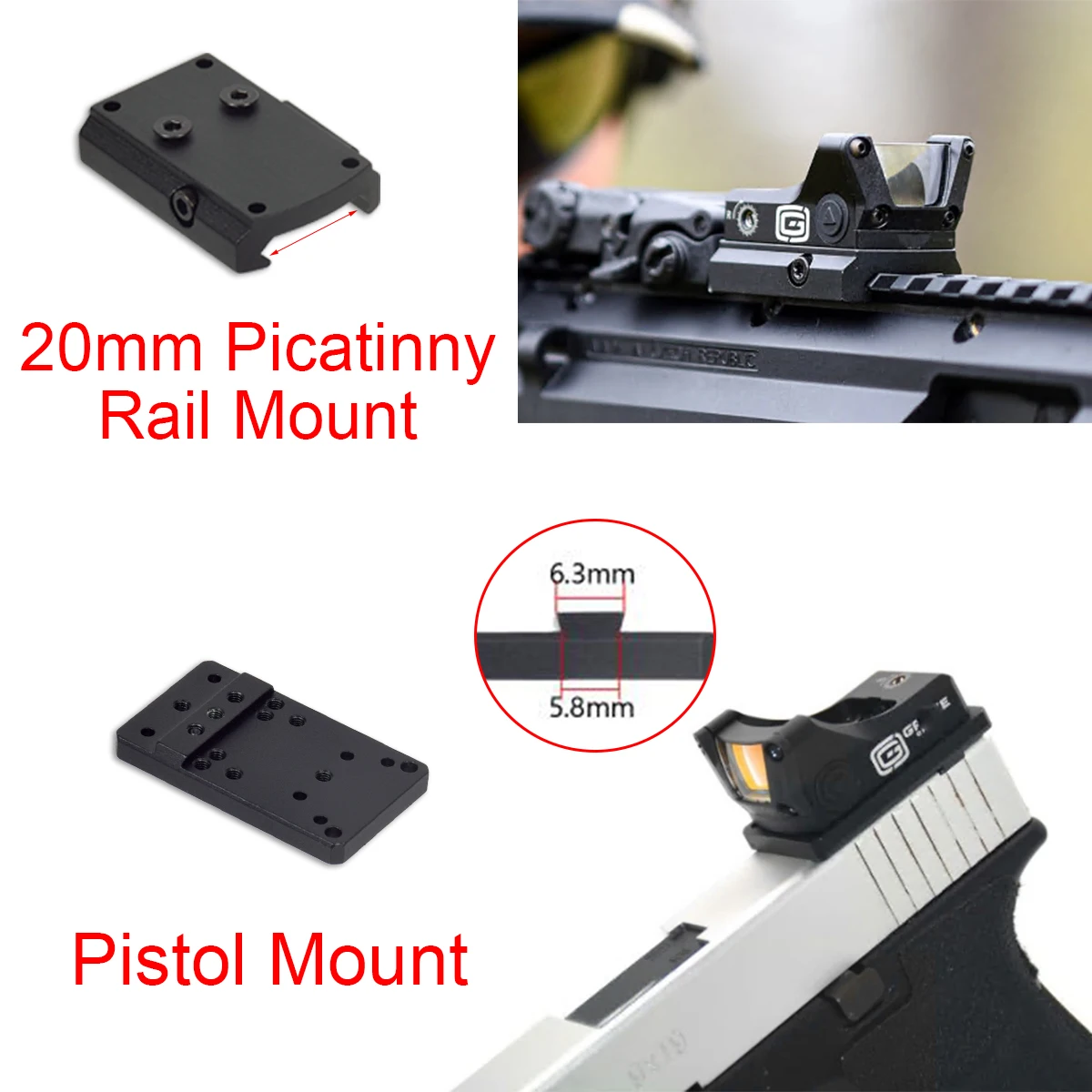 Tactical Grace M1 Red Green Dot Sight Holographic 3MOA Reflex Hunting Trijicon RMR Riflescope Airsoft Pistol Glock 17 1913 Mount red dot sight holographic collimator riflescope mount rifle scope