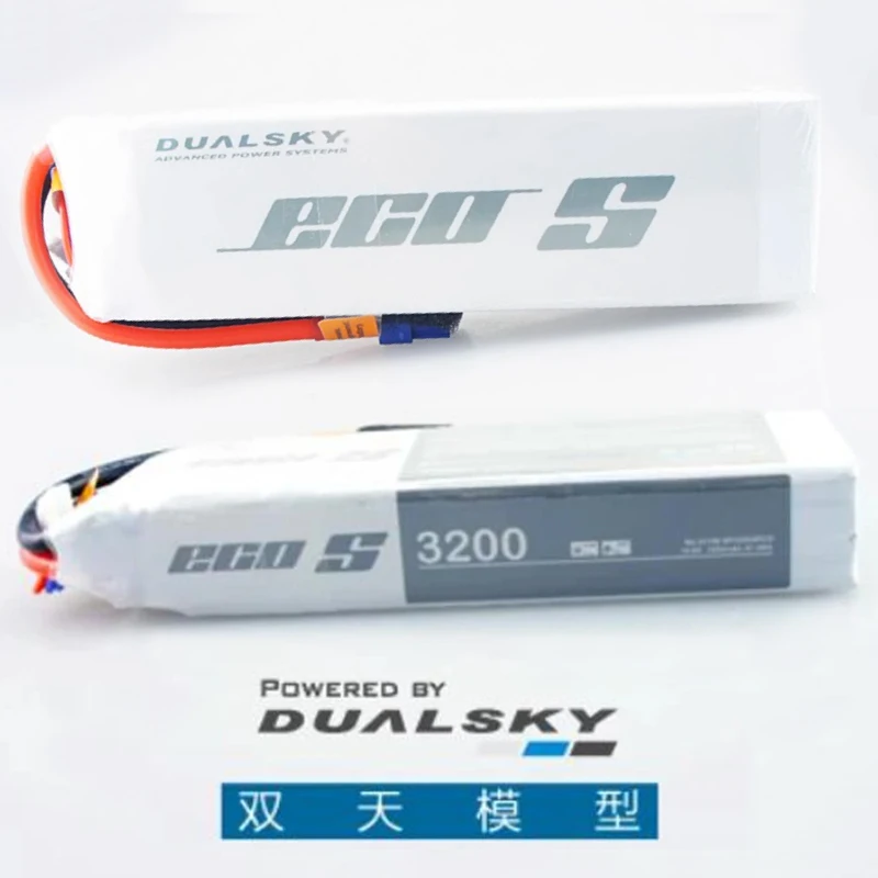 

DUALSKY Battery XP32000ECO 3200mAh,2S/3S/4S/6S Model-aircraft 25C/4C