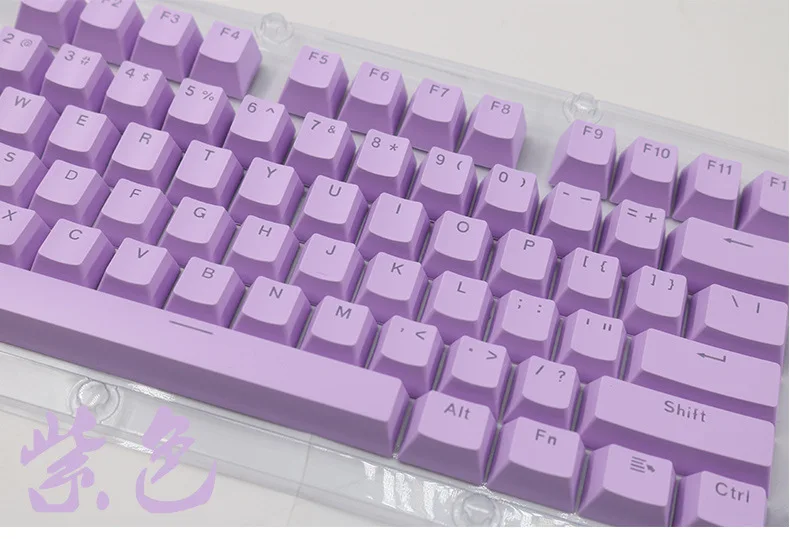 Teclado mecânico Keycaps Set, OEM, Backlit, única