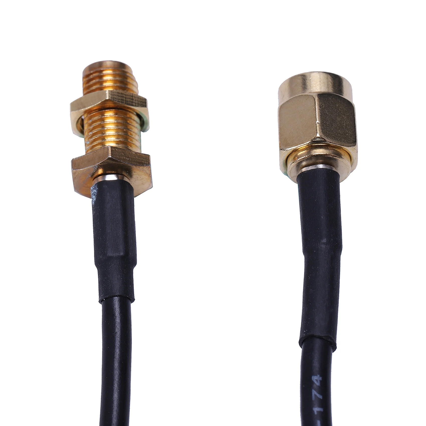 ABSE-2X 5M 검정색 RP-SMA 남성-여성 Wifi 안테나 커넥터 연장 케이블