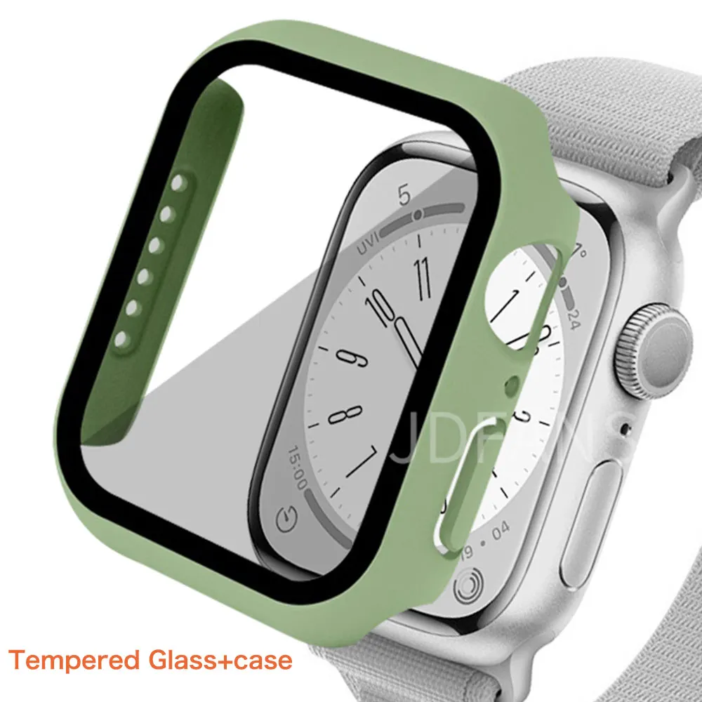 Enhanced Tempered Glass Protective Cover with HD Bumper