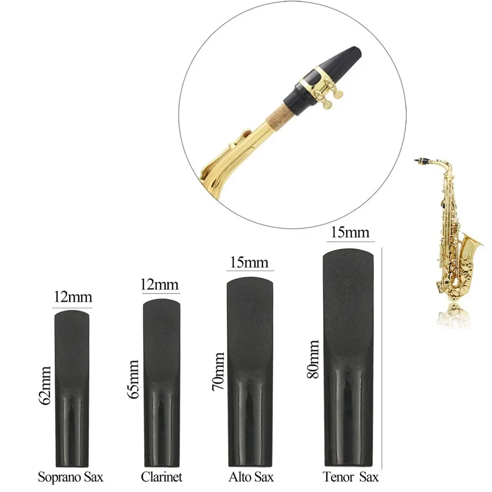 Saxophone Parts Accessories Resin Plastic Saxophone Reeds Strength 2.5 For Alto Tenor Soprano Saxophone Clarinet Mouthpiece
